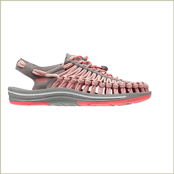  Uneek Flat Cord Fusion Coral Keen Women Sandals