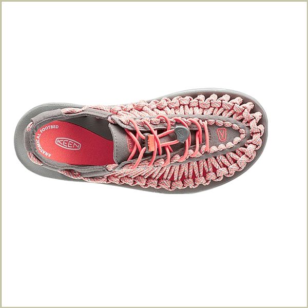  Uneek Flat Cord Fusion Coral Keen Women Sandals