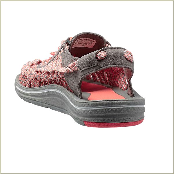  Uneek Flat Cord Fusion Coral Keen Women Sandals