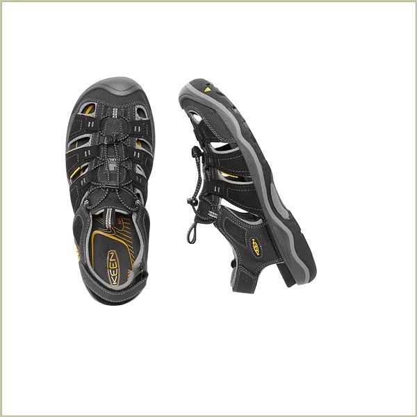  Rialto H2 Black Keen Men Sandals