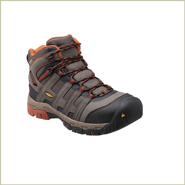  Omaha Mid Wp Black Olive Keen Men Boots