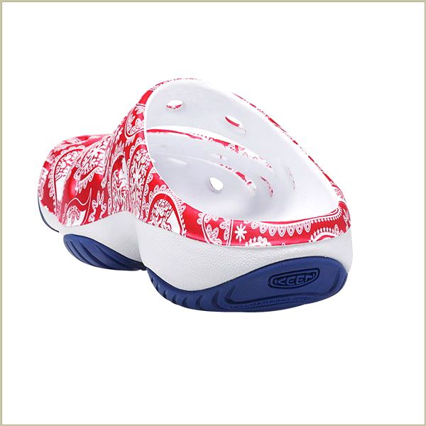  Yogui Arts X Thc Red Paisley Keen Women Sandals