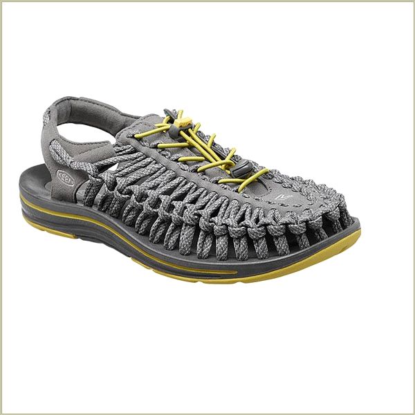  Uneek Flat Cord Gargoyle Keen Men Sandals