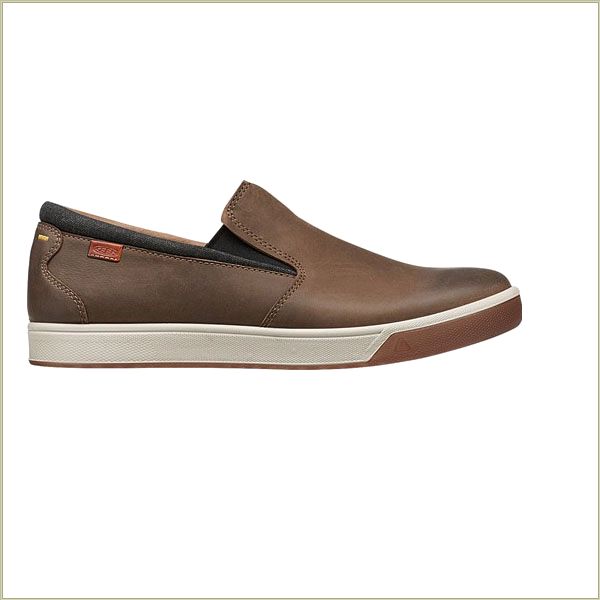  Glenhaven Slip-On Cascade Brown Keen Men Shoes