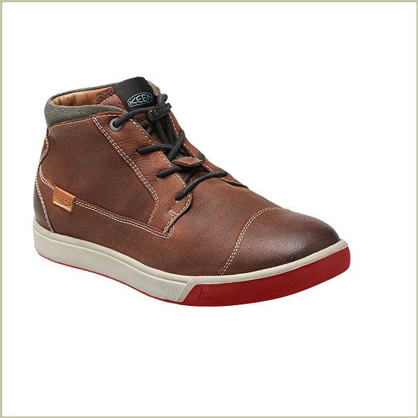  Glenhaven Mid Tortoise Shell Keen Men Shoes