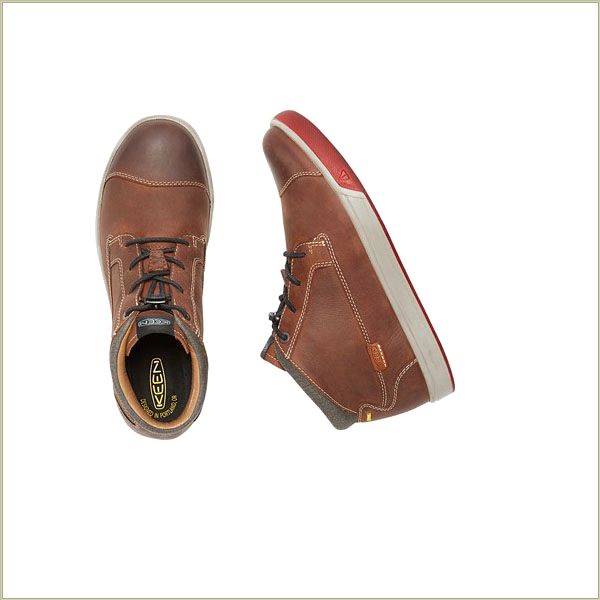  Glenhaven Mid Tortoise Shell Keen Men Shoes