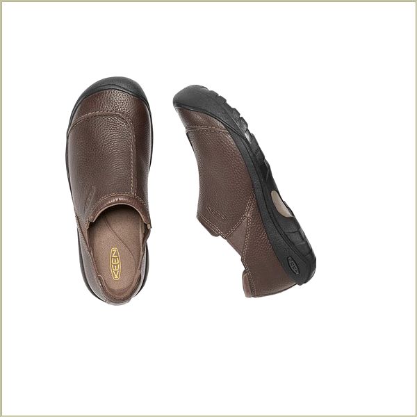  Austin Slip-On Cascase Brown Keen Men Shoes