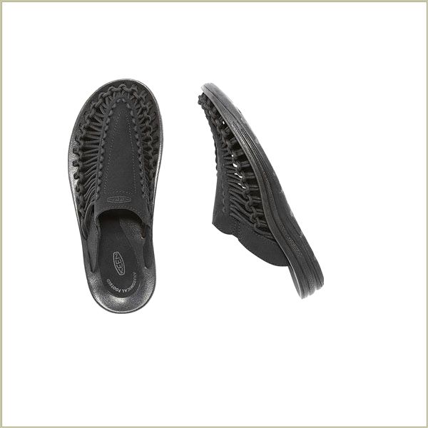  Uneek Slide Black Keen Women Sandals