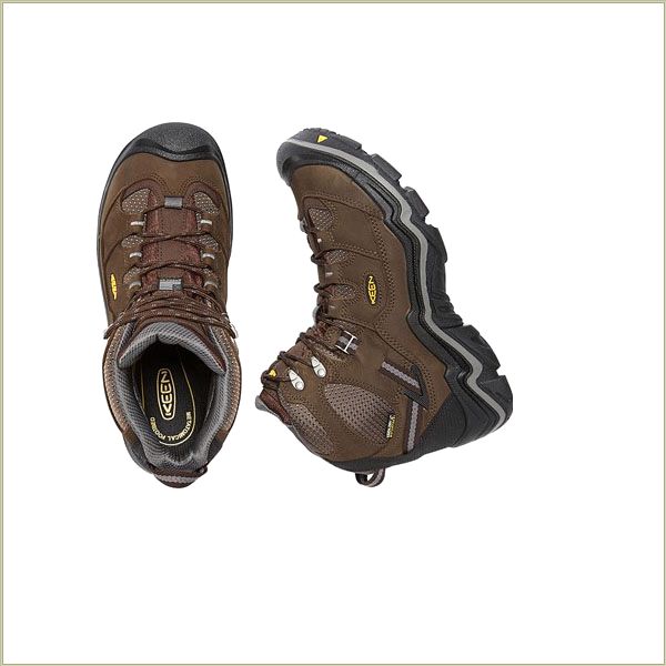  Durand Mid Wp Wide Cascade Brown Keen Men Hiking