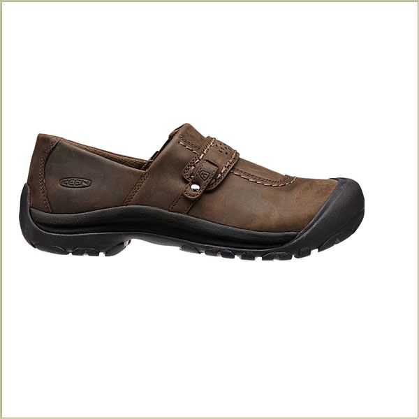  Kaci Full Grain Slip-On Cascade Brown Keen Women Shoes
