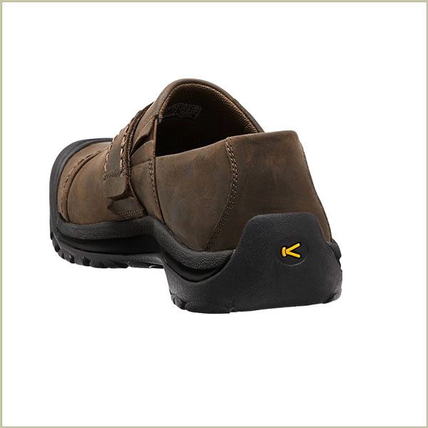  Kaci Full Grain Slip-On Cascade Brown Keen Women Shoes
