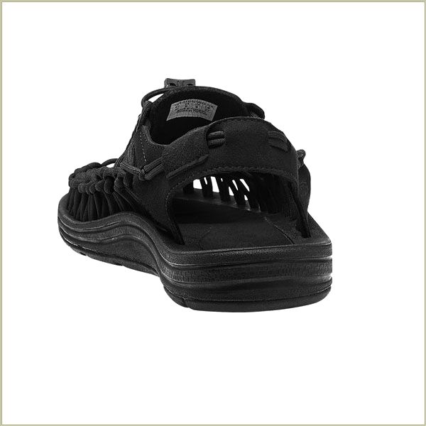  Uneek Monochrome Black Keen Men Sandals