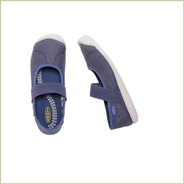  Sienna Mj Canvas Crown Blue Keen Women Shoes