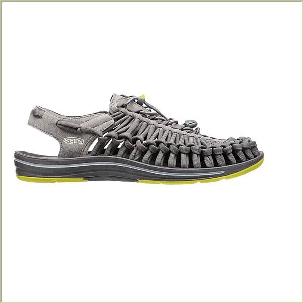  Uneek Flat Cord Gargoyle Keen Men Sandals
