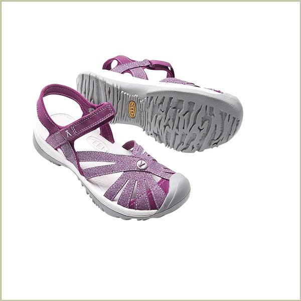 Rose Sandal Dark Purple Keen Women Sandals