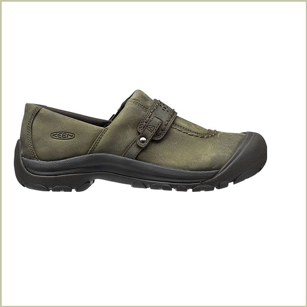  Kaci Full Grain Slip-On Burnt Olive Keen Women Shoes