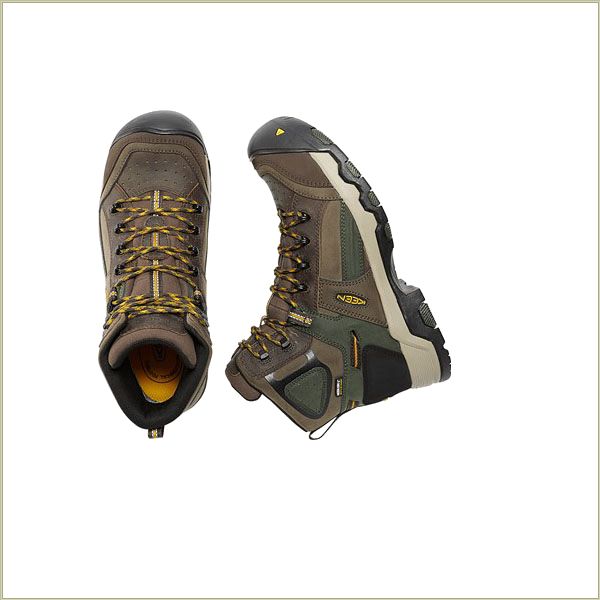  Davenport Mid Al Waterproof Shitake Keen Men Boots