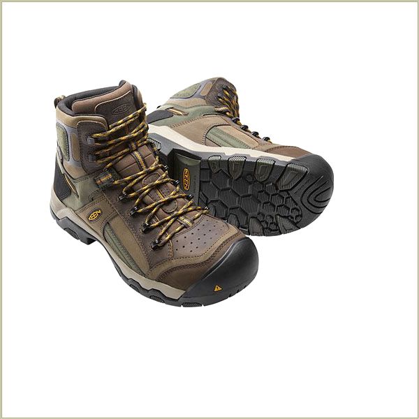  Davenport Mid Al Waterproof Shitake Keen Men Boots