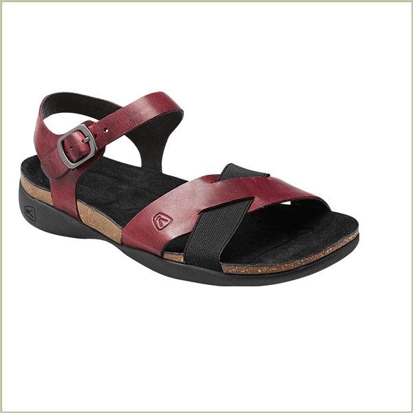  Dauntless Ankle Red Dahlia Keen Women Sandals