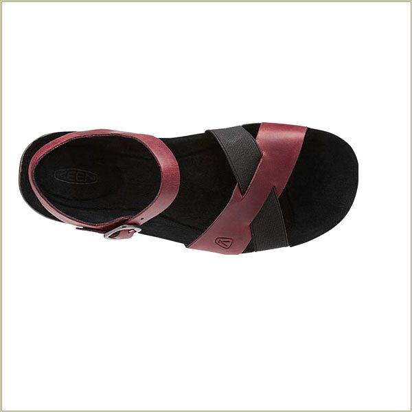  Dauntless Ankle Red Dahlia Keen Women Sandals
