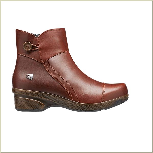  Mora Mid Button Barley Keen Women Boots