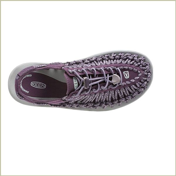  Uneek Round Cord Plum Keen Women Sandals