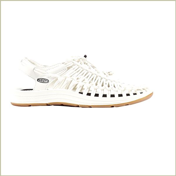  Uneek Round Cord Ltd White Keen Women Sandals