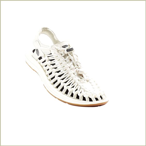  Uneek Round Cord Ltd White Keen Women Sandals