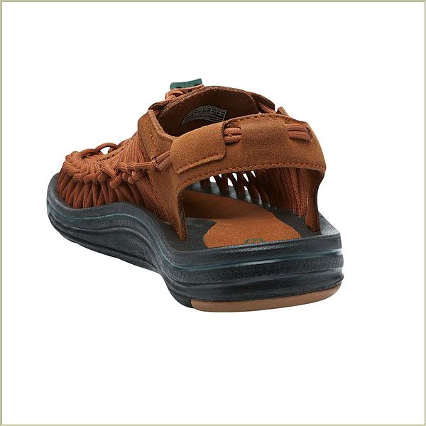  Uneek Round Cord Friar Brown Keen Men Sandals