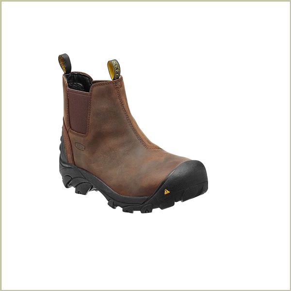  Detroit Slip-On Cascade Brown Keen Men Boots