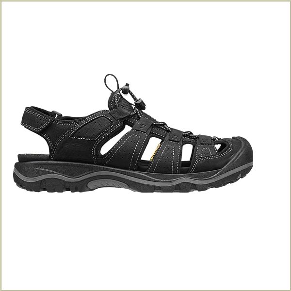  Rialto Black Keen Men Sandals