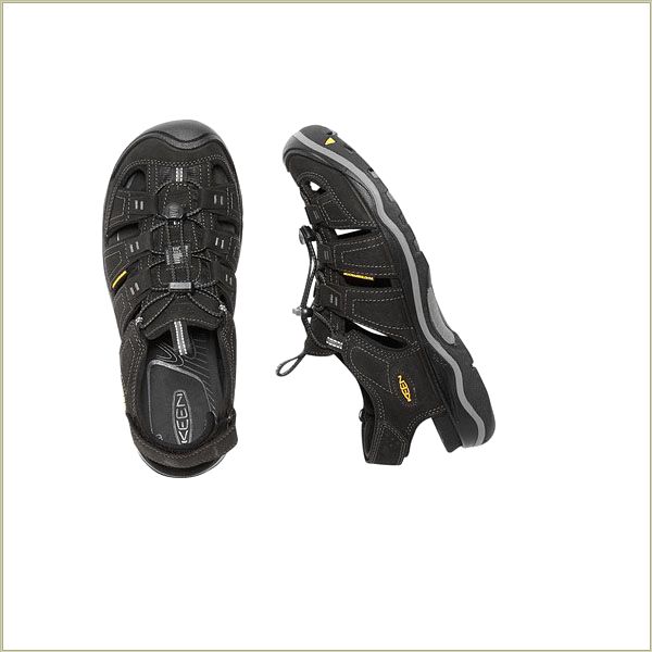  Rialto Black Keen Men Sandals