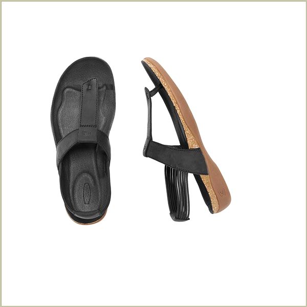  Dauntless Posted Black Keen Women Sandals
