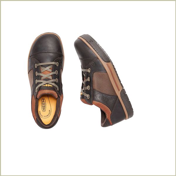  Destin Low Cascase Brown Keen Men Shoes