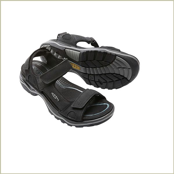  Rialto 3 Point Black Keen Men Sandals