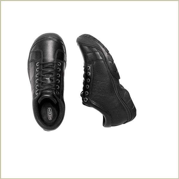  Ptc Oxford Black Keen Men Shoes