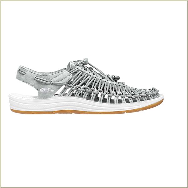  Uneek Round Cord Ltd Neutral Gray Keen Women Sandals
