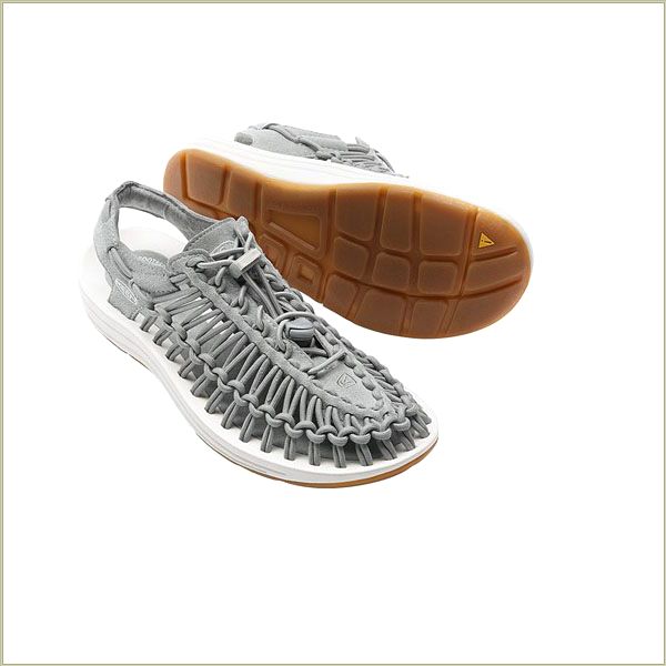  Uneek Round Cord Ltd Neutral Gray Keen Women Sandals