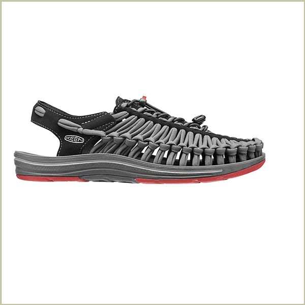  Uneek Flat Cord Black Keen Men Casual