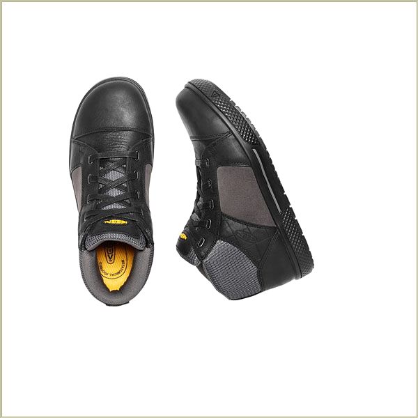  Destin Mid Black Keen Men Boots