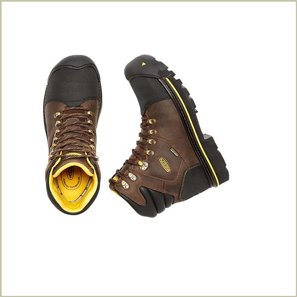  Milwaukee Wp Dark Earth Keen Men Boots