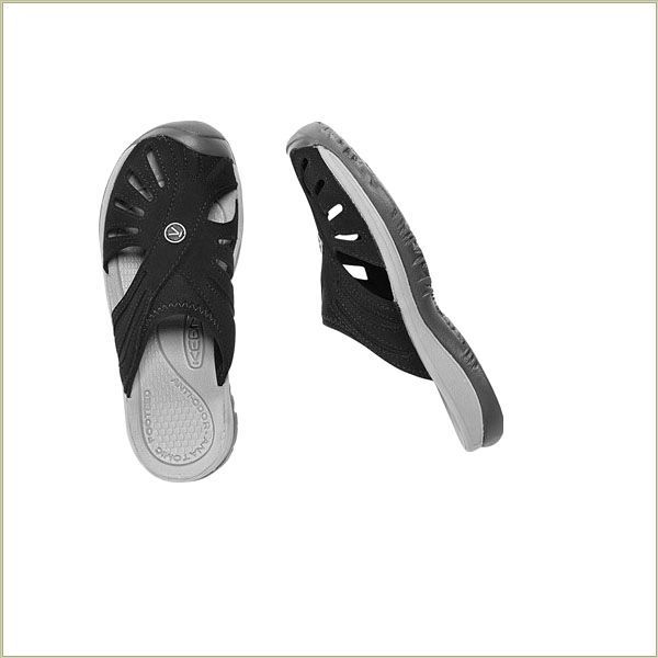  Rose Slide Black Keen Women Sandals