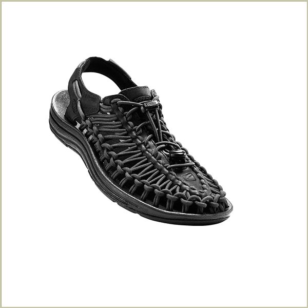  Uneek Leather Black Keen Women Sandals