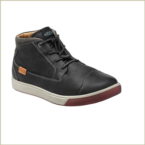  Glenhaven Mid Black Keen Men Shoes