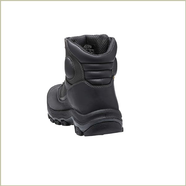 Leavenworth Internal Met 6" Black Keen Men Boots