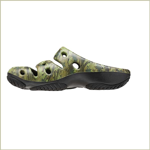  Yogui Arts Camo Green Keen Men Sandals