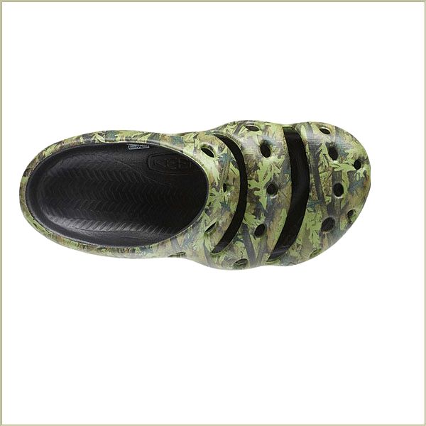  Yogui Arts Camo Green Keen Men Sandals