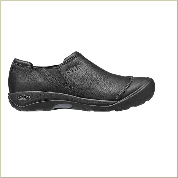  Austin Slip-On Black Keen Men Shoes