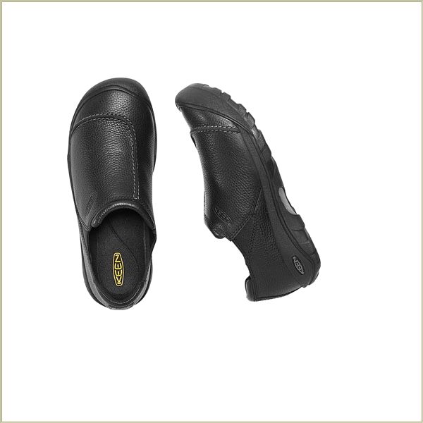  Austin Slip-On Black Keen Men Shoes