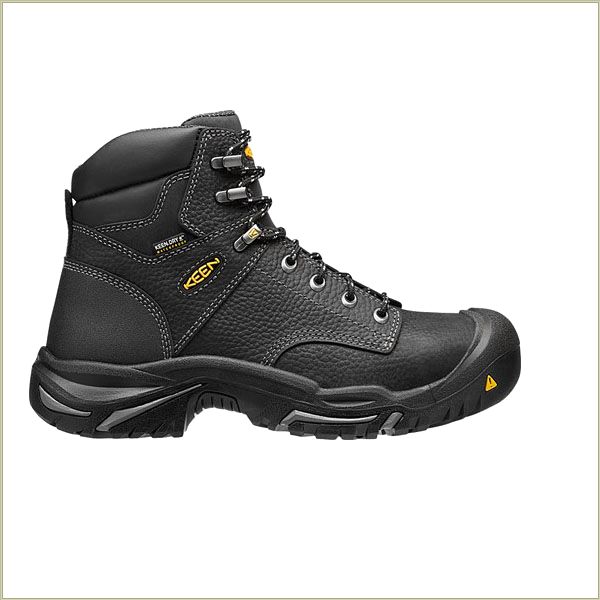  Mt Vernon 6" Black Keen Men Boots